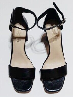 MICHAEL by MICHAEL SHANNON Women's Stella Black Heel Sandals Size 8
